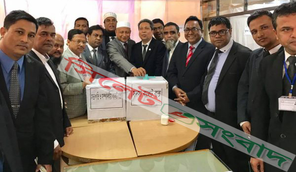 সিলেট জেলা আইনজীবী সমিতির নির্বাচন চলছে