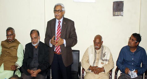 আসন্ন নির্বাচনে সকল সাংবাদিকদের আন্তরিক সহযোগিতা কামনা মিসবাহ উদ্দিন সিরাজের