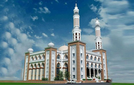 দেশের প্রথম বৈদ্যুতিক গম্বুজের মসজিদ উদ্বোধন