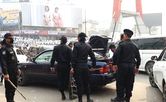 র‌্যাব সদর দপ্তর এলাকায় ব্যাপক তল্লাশী