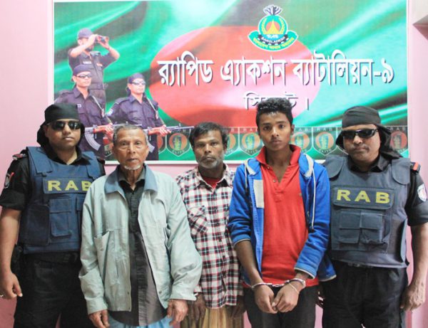 র‌্যাবের অভিযানে ধর্ষণ মামলার প্রধান আসামীসহ গ্রেফতার ৩