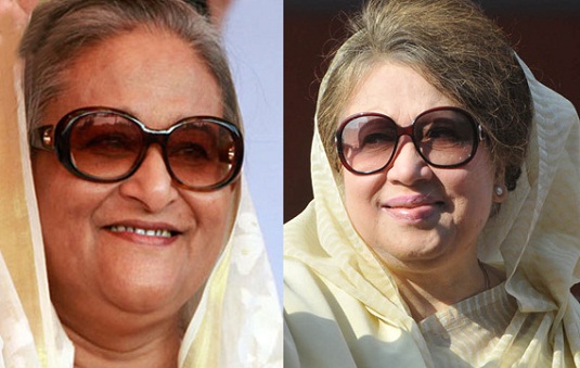 নির্বাচনি মাঠে শেখ হাসিনা,পরিকল্পনায় ব্যস্ত খালেদা জিয়া