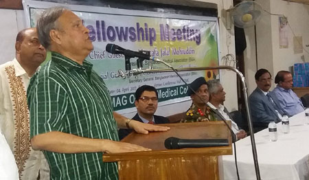 দরিদ্র জনসাধারণকে উন্নত স্বাস্থ্যসেবা দিতে চিকিৎসকরা আন্তরিক : বিএমএ সভাপতি