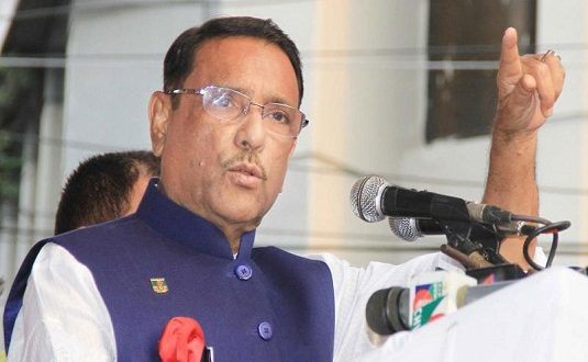 ধর্মব্যবসায়ীদের সবচেয়ে বিশ্বস্ত পৃষ্ঠপোষক খালেদা : কাদের