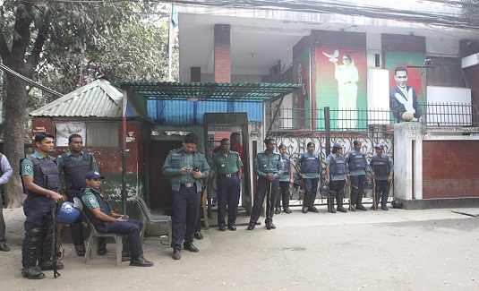 খালেদা জিয়ার গুলশান কার্যালয়ে পুলিশের নিষ্ফল তল্লাশি