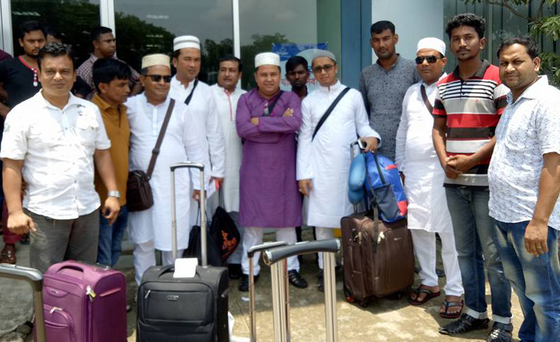 ওমরা হজ পালনে সৌদি’র উদ্দেশ্যে চেয়ারন্যান এড.আফছর