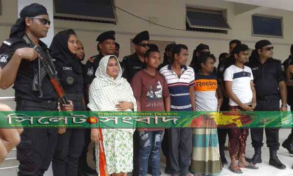 দক্ষিণ সুরমায় শীর্ষ মাদক ব্যবসায়ী শহীদ’সহ আটক ৫