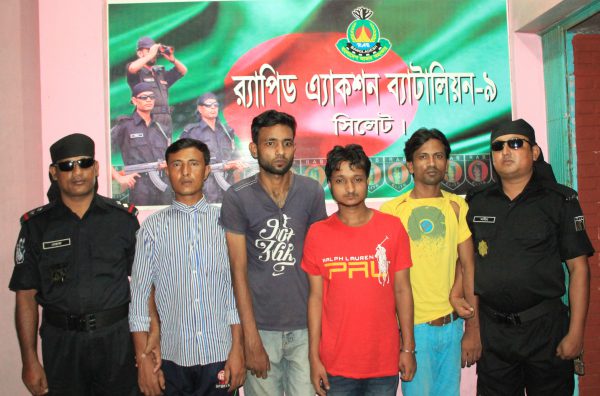 ইলেকট্রিক সাপ্লাইয়ে র‌্যাবের অভিযানে অপহরণকারী চক্রের চার সদস্য গ্রেফতার
