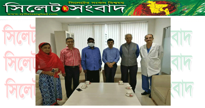 সাংবাদিক কাউসার চৌধুরীকে দেখতে গেলেন বাংলাদেশের হাইকমিশনার