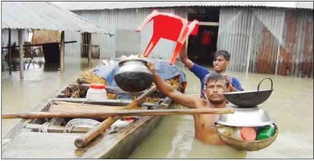 বন্যা দুর্গতদের পাশে দাঁড়াতে বেগম খালেদা জিয়ার আহবান