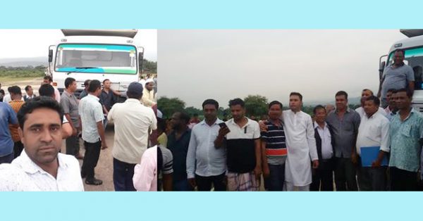 ১১ মাস পর ভোলাগঞ্জ ল্যান্ড কাস্টমস দিয়ে পাথর আমদানী শুরু