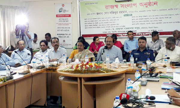 সিলেটে আইকনিক রাজস্ব ভবন নির্মাণের ঘোষণা এনবিআর চেয়ারম্যানের