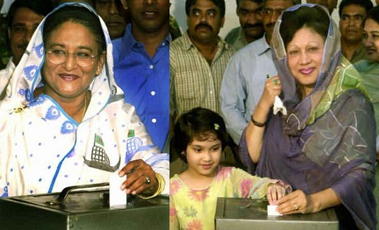 নির্বাচন নিয়ে শঙ্কা-ভীতি উভয় শিবিরেই, ক্ষমতার দোলাচলে হাসিনা-খালেদা!