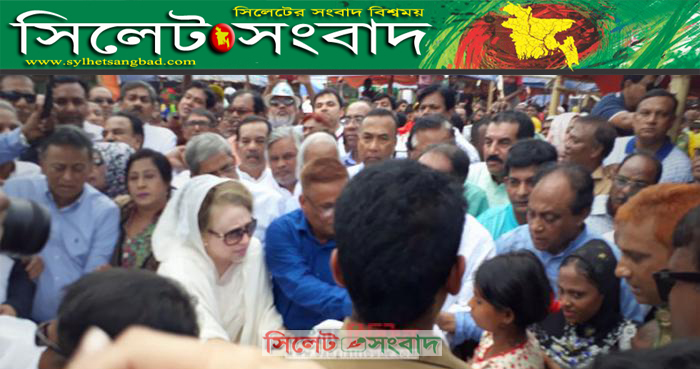 উখিয়ার ময়নারগোনা রোহিঙ্গা ক্যাম্পে বেগম খালেদা জিয়া