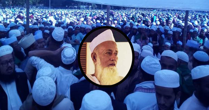 আব্দুল বাসিত বরকতপুরীর জানাজায় মানুষের ঢল