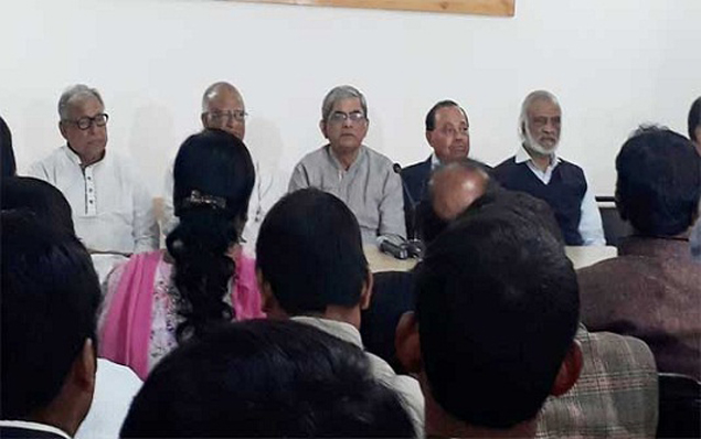 আইনজীবীদের সাথে বিএনপির কেন্দ্রীয় নেতাদের বৈঠক