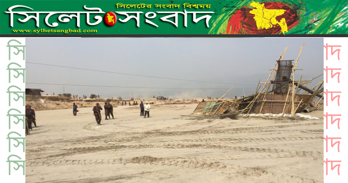 ভোলাগঞ্জে পাথর তুলতে গিয়ে শ্রমিক নিহত