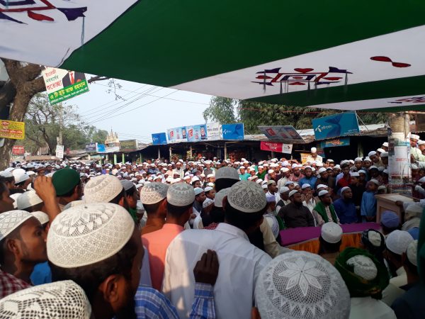 মাদ্রাসা ছাত্র খুনের প্রতিবাদে জৈন্তাপুরে বিশাল সমাবেশ