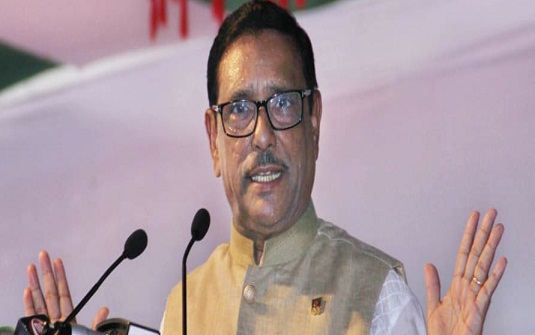 নির্বাচনে বিএনপি নামক বিষফোঁড়া জনগণ প্রত্যাখ্যান করবে : ওবায়দুল কাদের