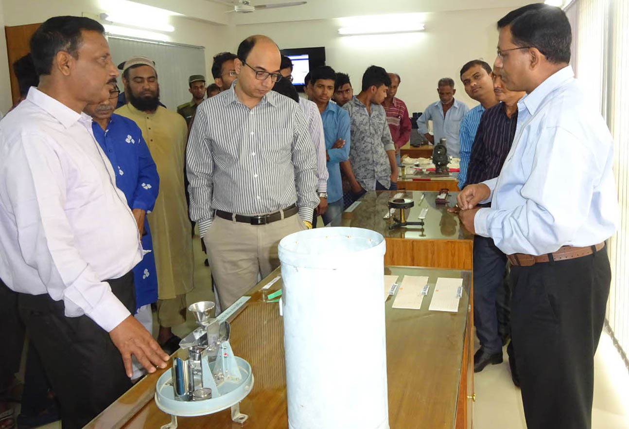 বিশ্ব আবহাওয়া দিবস উপলক্ষে সিলেটে আবহাওয়া যন্ত্রপাতি প্রদর্শন