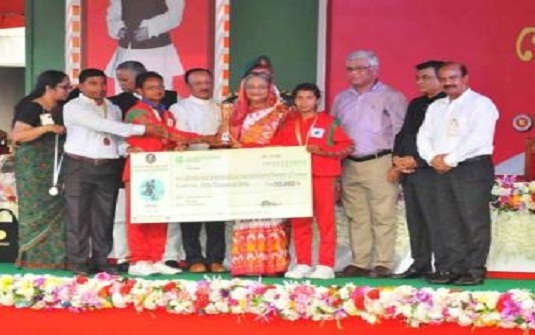 আজকের ক্ষুদে ফুটবলাররা আগামীতে বিশ্বকাপ খেলবে : প্রধানমন্ত্রী