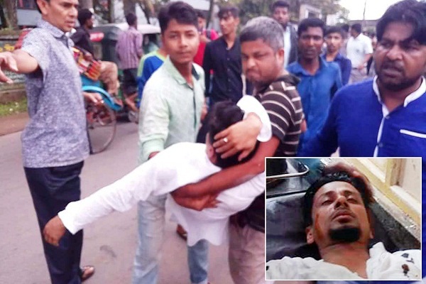 সিলেটে এক প্রার্থীর মাথা ফাটালো আরেক প্রার্থী