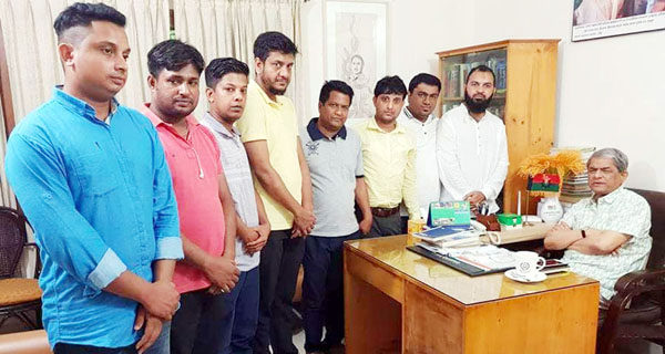 মির্জা ফখরুলের সাথে সিলেট জেলা ও মহানগর ছাত্রদলের স্বাক্ষাত