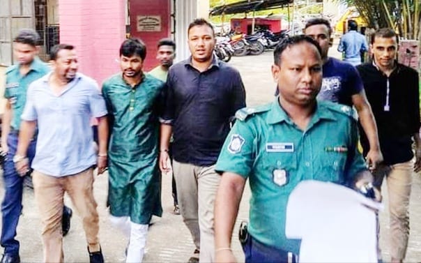 ছাত্রদল নেতা মুন্না, লিটন ও রাজুকে কারাগারে প্রেরণ