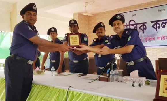 ছাতক থানার আতিকুর রহমান সুনামগঞ্জ জেলার শ্রেষ্ঠ ওসি