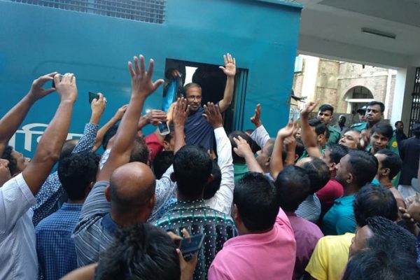 নতুন মামলায় গ্রেফতার দেখানো হল আলী আহমদ’সহ ৮ জনকে, কারাগারে প্রেরণ