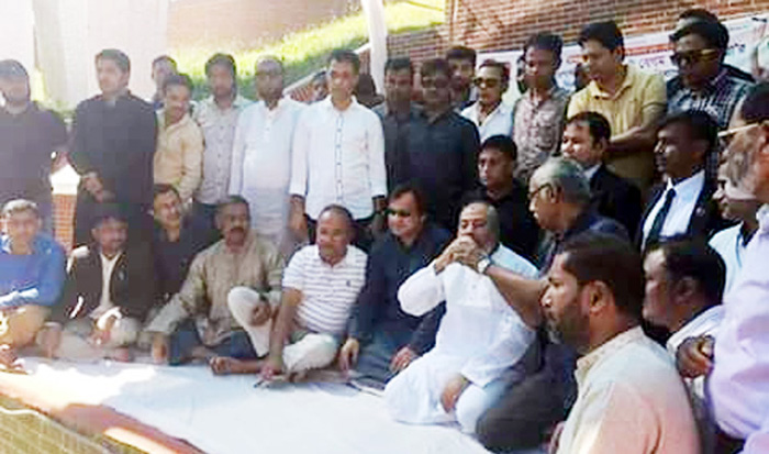 সিলেটে বিএনপির গণঅনশনে খালেদা’সহ নেতৃবৃন্দের মুক্তি দাবি