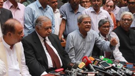 প্রার্থীদের গ্রেপ্তার না করতে ও গ্রেপ্তার নেতাকর্মীদের মুক্তির নির্দেশ দিন : ইসিকে ঐক্যফ্রন্ট