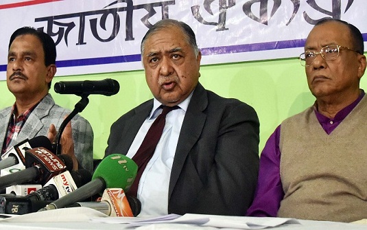 ২১ তারিখ থেকে ঐক্যফ্রন্টের ৫ দিনের কর্মসূচি