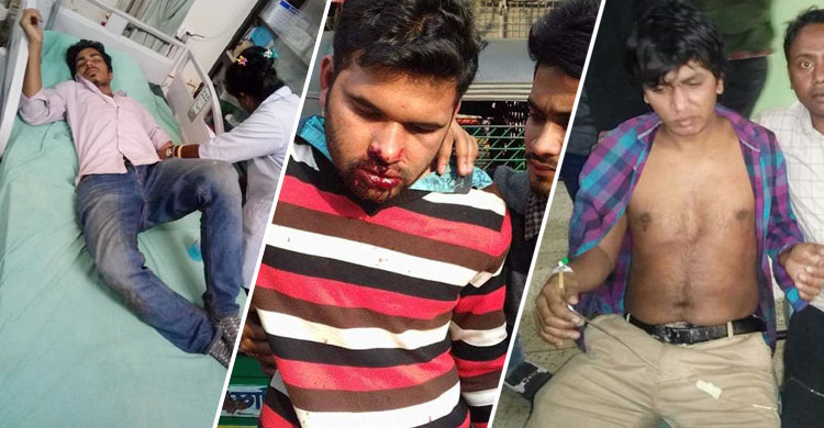 ঢাবিতে ‘নিরাপদ বাংলাদেশ চাই’ আন্দোলনকারীদের ওপর ছাত্রলীগের হামলা