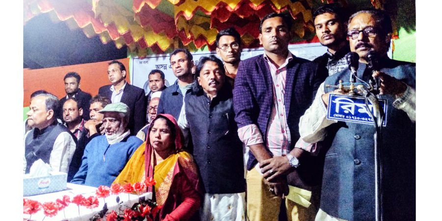 নৌকায় ভোট দিলে দেশের উন্নয়ন হয়– মাহমুদ উস সামাদ চৌধুরী এমপি
