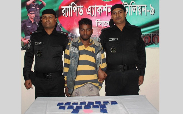 জৈন্তাপুরে ৩৩১৫ পিস ইয়াবাসহ আটক ১