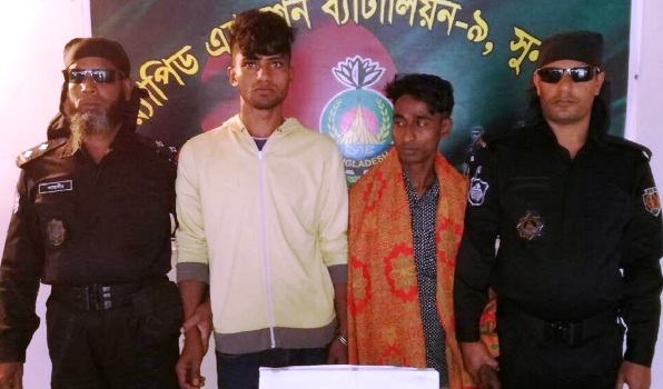 ছাতকে ইয়াবাসহ ২ যুবক আটক