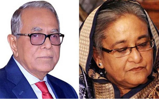 বনানীর অগ্নিকাণ্ডে প্রেসিডেন্ট-প্রধানমন্ত্রীর শোক