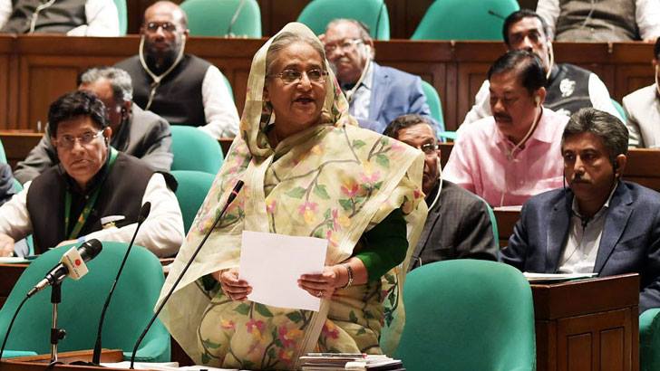 নির্বাচনকে প্রশ্নবিদ্ধ তো তারাই করেছে : প্রধানমন্ত্রী