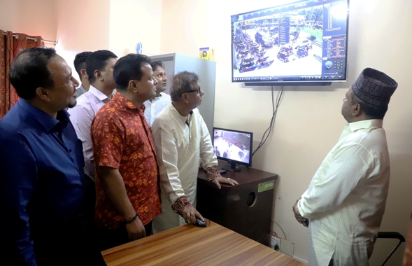 সিসি ক্যামেরার আওতায় সিলেট নগর ভবন