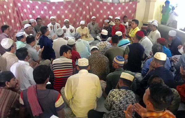 সাবেক এমপি মতিউর রহমানের সুস্থতা কামনায় মিলাদ মাহফিল