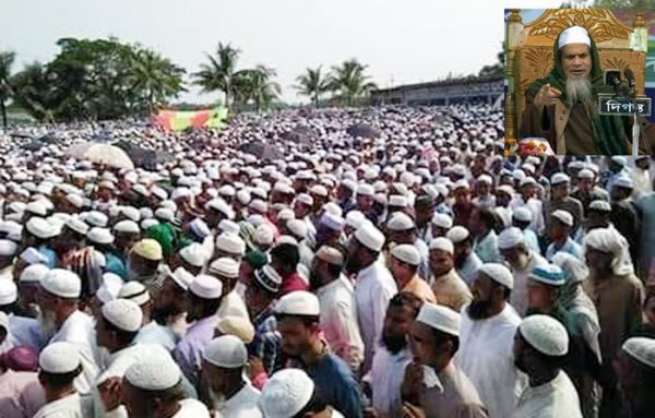 বরেণ্য আলেম মাওলানা শিহাব উদ্দিনের জানাজায় লাখো মানুষের ঢল