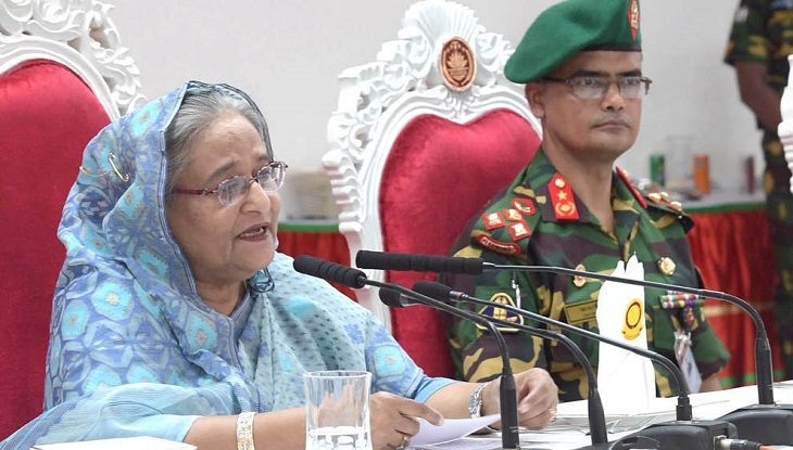 বিশ্বমানের সশস্ত্র বাহিনী গড়তে কাজ করছে সরকার : প্রধানমন্ত্রী