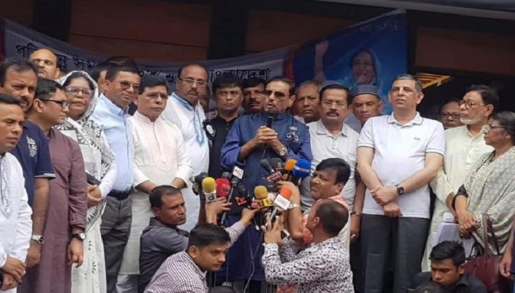 ডেঙ্গু প্রতিরোধে মুখের কথায় বসে নেই সরকার : কাদের
