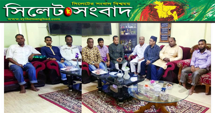 বিএনপি নেতা শামীম মজুমদারের শয্যা পাশে যুবদল