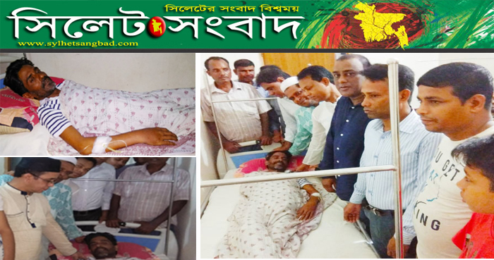 অসুস্থ বিএনপি নেতা কামাল মিয়ার শয্যা পাশে যুবদল