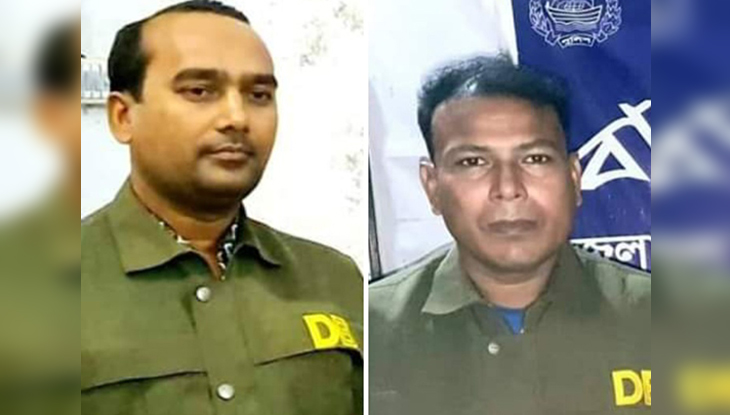 নওগাঁয় সড়ক দুর্ঘটনায় ডিবি পুলিশের দুই সদস্য নিহত