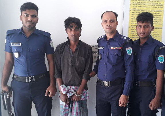 বিশ্বনাথে পুলিশের হাতে আটক ডাকাত বাবুল