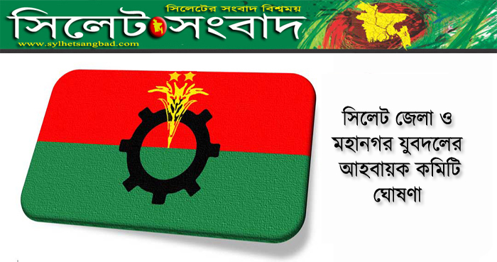 সিলেট জেলা ও মহানগর যুবদলের আহবায়ক কমিটি ঘোষণা