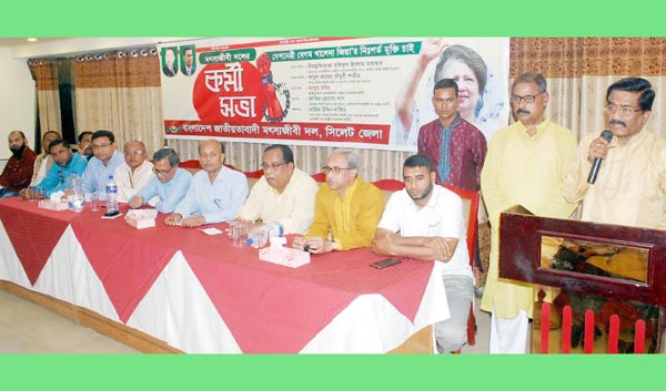 দেশে আইনের শাসন বলে কিছু নেই : জাকির হোসেন খান